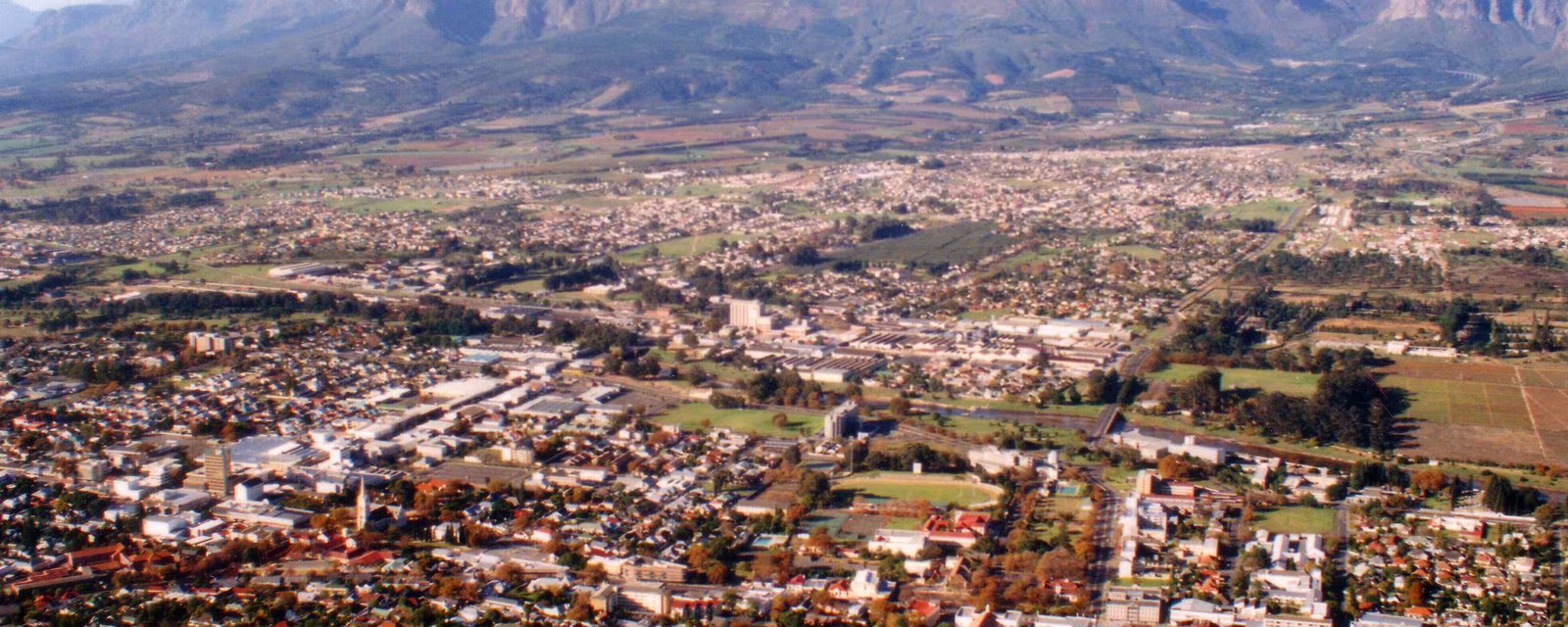 A view of Paarl in the Western Cape
